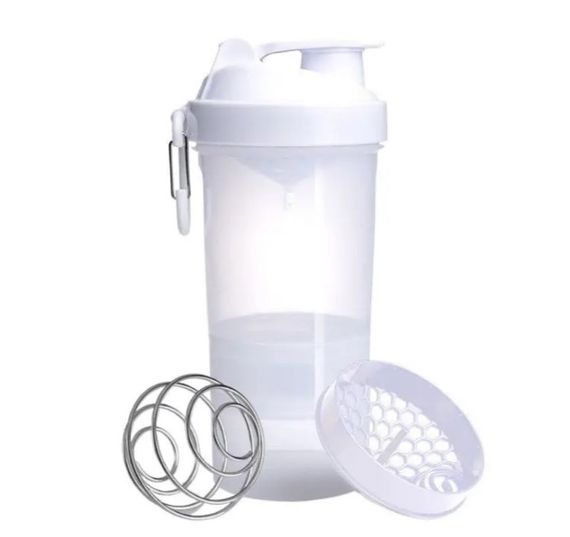 Шейкер спортивний SmartShake Original2GO 600 мл Pure White (10560602)