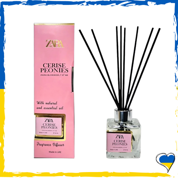 Аромадіфузор Zara №02 Cerise Peonies Brand Collection 85 мл