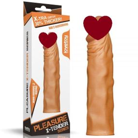Насадка на пенис Add 2 Pleasure X Tender Brown без вибрации sexstyle