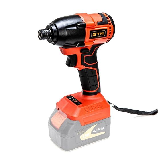 Гайкокрут акумуляторний GTM IS18/320BL (320 Нм, 1/4", без акумулятора та зарядного пристрою) | Зображення 1