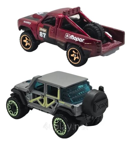 Hot Wheels Baja Blazers Подарунковий набір з 5-ти позашляховиків Хот Вілс | Зображення 4