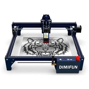 Лазерный гравировочный станок DIMIFUN DM6-B12, мощность: 12Вт, рабочая область: 330х330мм, скорость: 12000мм/мин, 550х290х180