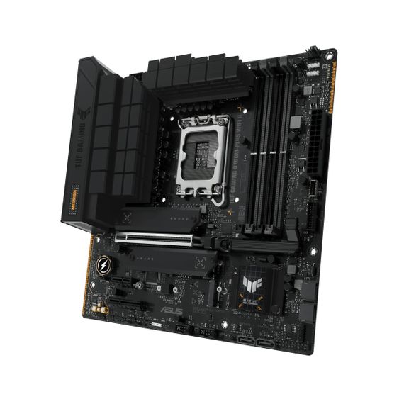 Материнcька плата ASUS  TUF GAMING B760M-PLUS WIFI II s1700 B760 4xDDR5 M.2 HDMI DP Wi-Fi BT mATX (90MB1HE0-M0EAY0) | Зображення 3