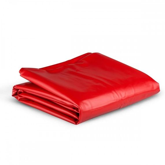Простирадло поліуретанова Vinyl Sheet червона, 200*232 | Зображення 1