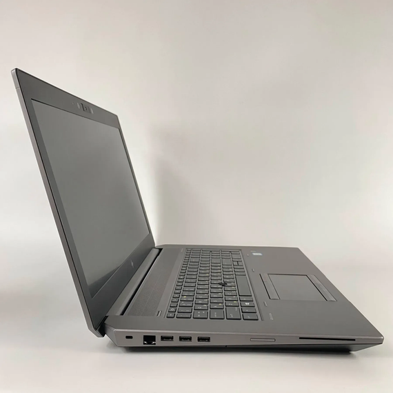 Мобільна робоча станція Б-клас HP zBook 17 G6 / 17.3" (1920x1080) IPS / Intel Core i7-9750H (6 (12) ядер по 2.6 - 4.5 GHz) / 16 GB DDR4 / 512 GB SSD / nVidia Quadro T1000, 4 GB GDDR5, 128-bit / WebCam / TouchID б/в + Подарунок Бездротова миша / USB | Зображення 3