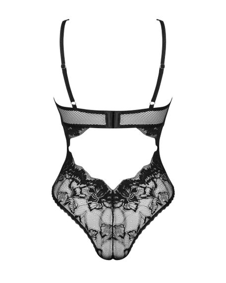 Боди Obsessive Olvidia Черное XS/S | Зображення 5