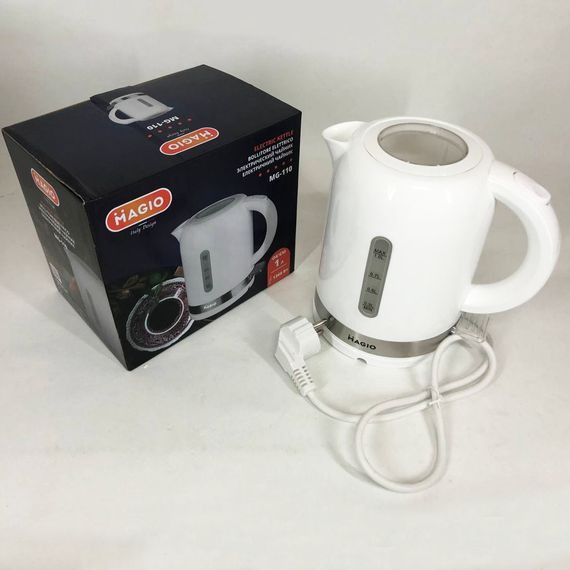 Електрочайник Magio MG-110 1 л 1360 Вт, стильний електричний чайник, гарний електричний чайник | Зображення 7
