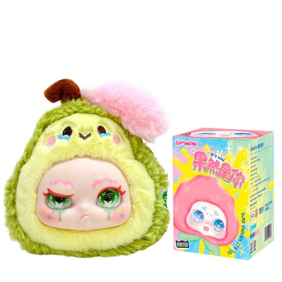 Коллекционная мягкая игрушка с кольцом "Забавные фрукты" POP TOP 556101 в ассортименте