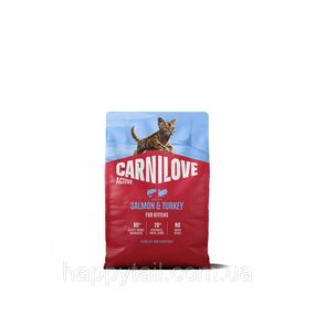 Беззерновий сухий корм Carnilove Kitten Salmon & Turkey для кошенят лосось та індичка 2 кг (арт. 173707)