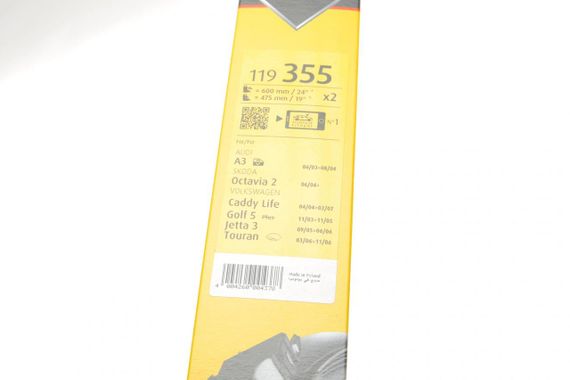 Щетки стеклоочистителя 600 475mm VW Caddy 03- 119355 | Зображення 3