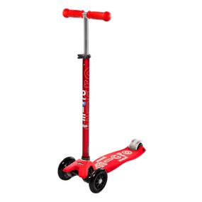 Дитячий самокат Deluxe red до 50 кг 3х колісний