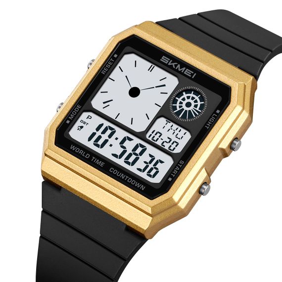 Годинник наручний Skmei 2347BKGD Gold-Black | Зображення 2