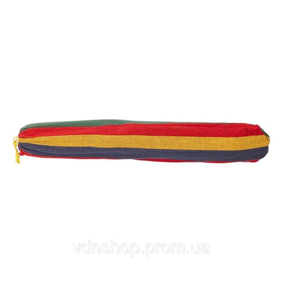 Гамак туристичний підвісний тканинний 174х80 см з планкою Червоний SJ-0010-2R | Зображення 9