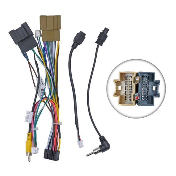 Перехідник живлення серії QIV з адаптером CAN-BUS для Opel Grandland X Cossland X QBR-W OP5202 (дрот)