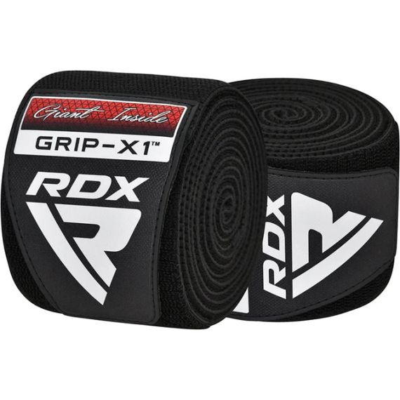 Бинти на коліна RDX K1 GYM Knee Wraps Full Black | Зображення 4