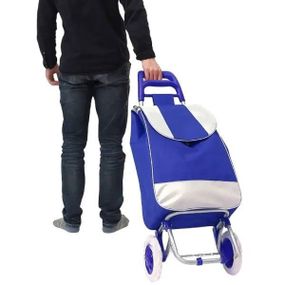 Сумка на колесиках для покупок Trolley small Синяя