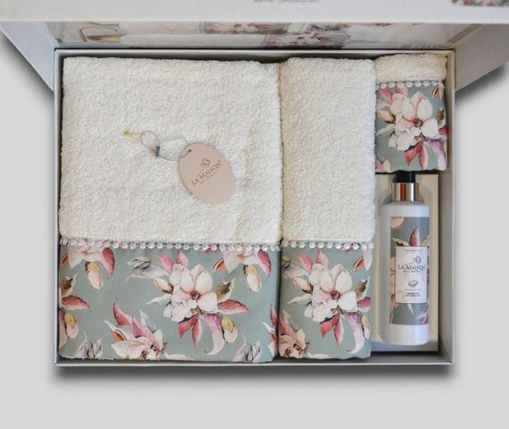 Подарунковий набір рушників La Maison, 3 шт. з ароматом Estel | Зображення 4