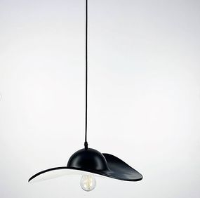 Люстра підвісна на 1 лампочку 26453 Чорний 18-180х40х40 см.