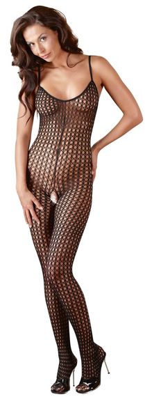 Бодістокінг - 2313630 NO:XQSE Catsuit Black S/M | Зображення 1