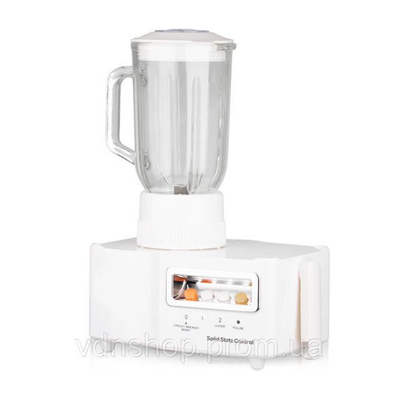 Кухонний комбайн із соковижималкою та кавомолкою 4 в 1 блендер 800 Вт Sokany SK-03029 | Зображення 4