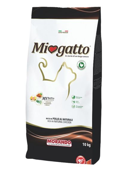 Корм Morando Miogatto Junior сухий з куркою для кошенят 10 кг