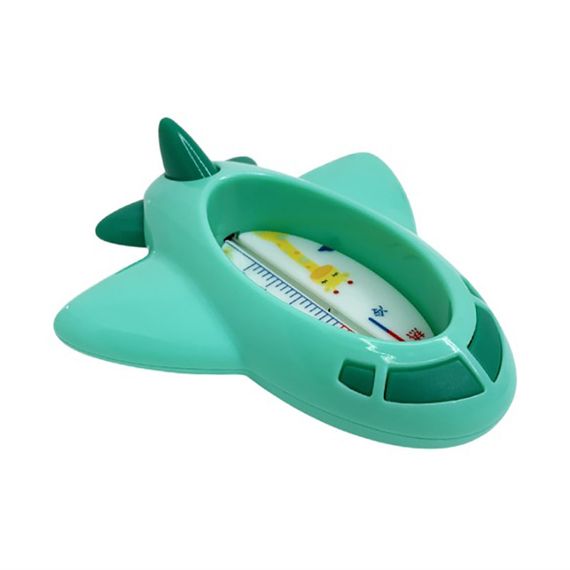 Игрушка-термометр для ванной "Самолет" MGZ-1106(Turquoise) | Зображення 1