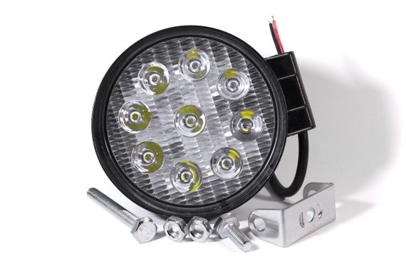 Світлодіодна фара AllLight 05T-27W 9chip EPISTAR spot 9-30V | Зображення 3