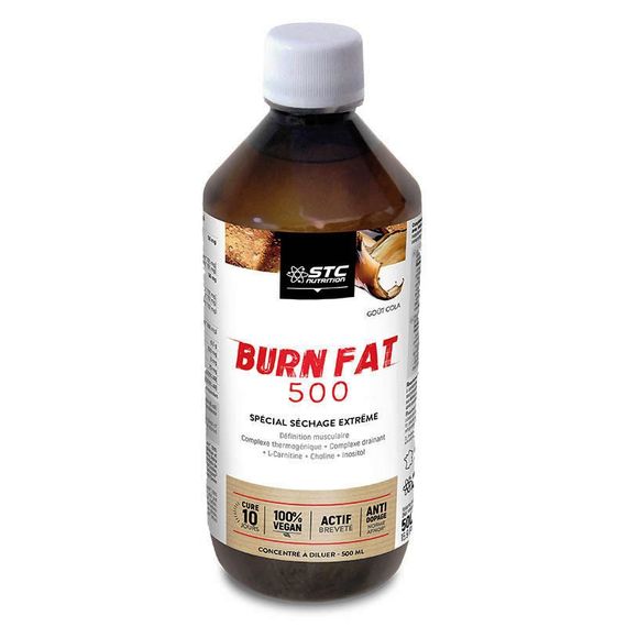 Комплексний жироспалювач STC NUTRITION BURN-FAT ® 500 ml /11 servings/ Cola