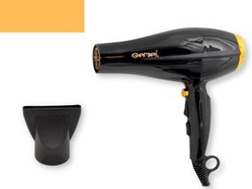 Фен професійний для волосся з насадкою GEMEI GM-1765 2800 Вт чорний (GM-1765)
