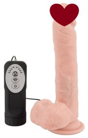 Вібратор на присосці Medical Silicone Thrusting Vib Sex Aura