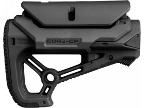 Приклад FAB Defense GL-CORE S CP з регульованою щокою без труби. Black