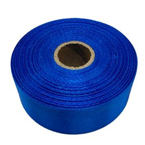 Атласная лента для рукоделия АБ-315, 2,5 см x 23 м, электрик