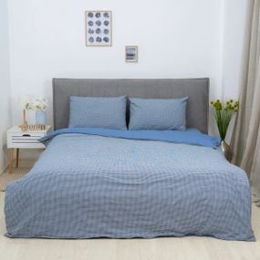 Постільна білизна двоспальне Viluta Варена бавовна Wash Printed W 04-2 175х210 см