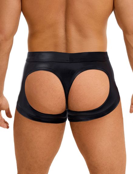Чоловічі труси Star Night з відкритими сідницями, чорні, L sexstyle | Зображення 3