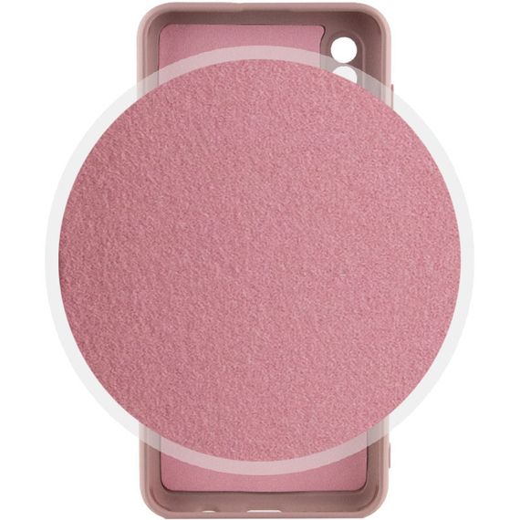 Чехол Silicone Cover Lakshmi Full Camera (A) для Samsung Galaxy A50 (A505F) / A50s / A30s Full camera, Рожевий/Pink Sand | Зображення 2