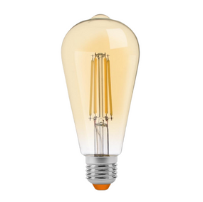 Лампа Ретро 6W E27 2200К 220V Filament AD LED Videx