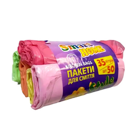 Пакети для сміття 35л 50шт Style Home SMART