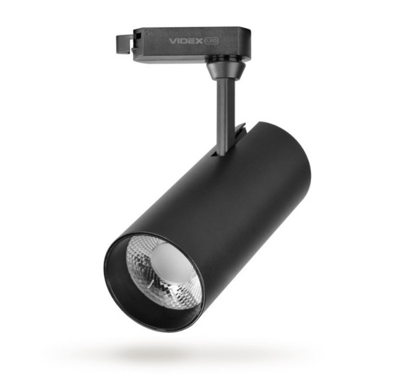 LED Світильник трековий 20W 4100К чорний VL-TR04-204B Videx | Зображення 1