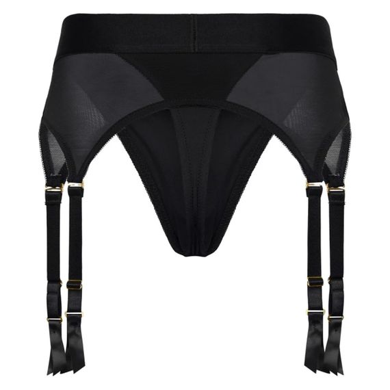Страпон із трусиками-підв'язками Dream Toys Bold Vail, чорний, розмір S Sex Aura | Зображення 6
