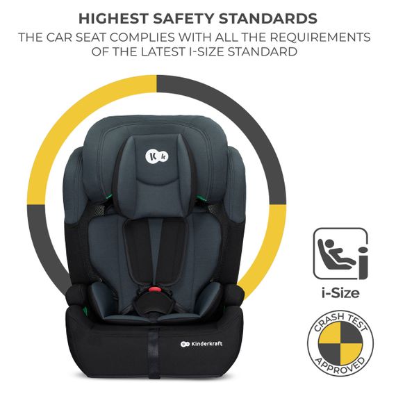 Автокресло Kinderkraft Comfort Up i-Size Black (KCCOUP02BLK0000) | Зображення 7