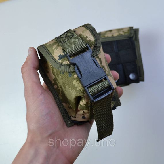 Качественный Подсумок под гранату из кордуры пиксель MOLLE для гранаты тактический VS-55
