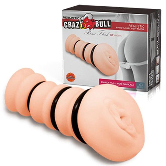 Мастурбатор-вагина Crazy Bull Rossi Flesh BM-009150H sexstyle | Зображення 1