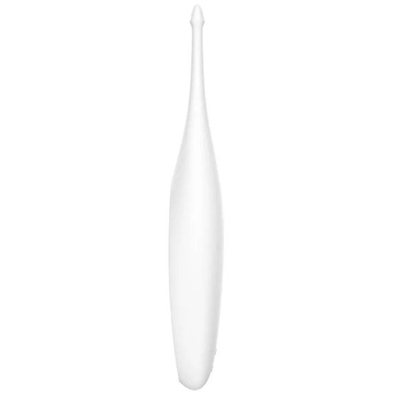 Крапковий вібратор для клітора Satisfyer Twirling Fun білий Sex Aura | Зображення 1