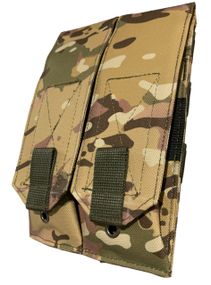 Подсумок карман сдвоенный для 2 магазинов Кордура мультикам
