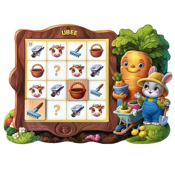 Дитяча настільна гра "Судоку" (ПСД297) PSD297, 70 фішок