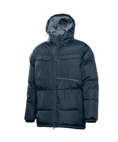 Куртка Hoegert LEON HT5K926-3XL утеплена з капюшоном 100% поліестер темно-синя, 3XL (58))