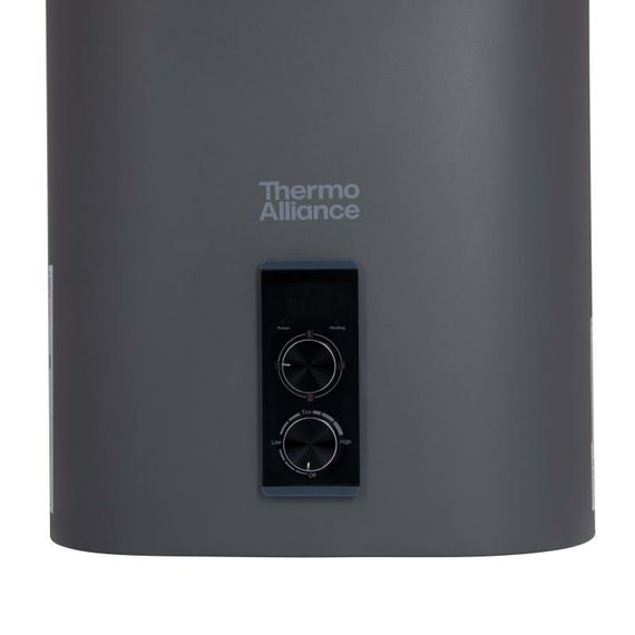 Водонагрівач електричний Thermo Alliance 80 л, Grey,  плоский вертикальний, сухий ТЕН 2 кВт (0,8+1,2) DT80V20GPDD2G | Зображення 4