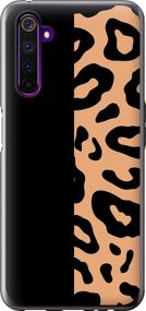Чехол на Realme 6 Pro Пятна леопарда "4269u-1893-17620"
