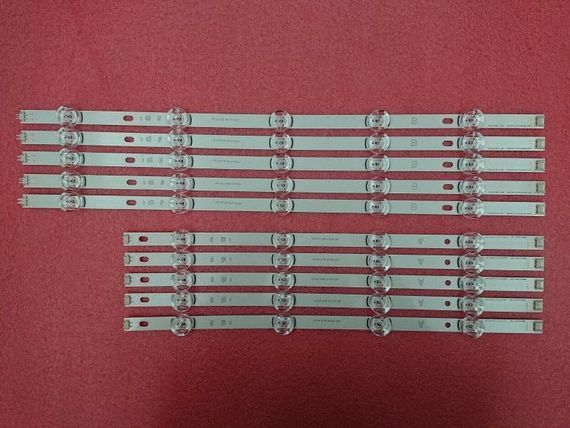 LED підсвітка LG TV 49" LG Innotek DRT 3.0 49"_A/B type Rev03_140218 6916L-1788A 6916L-1789A 10шт. | Зображення 1