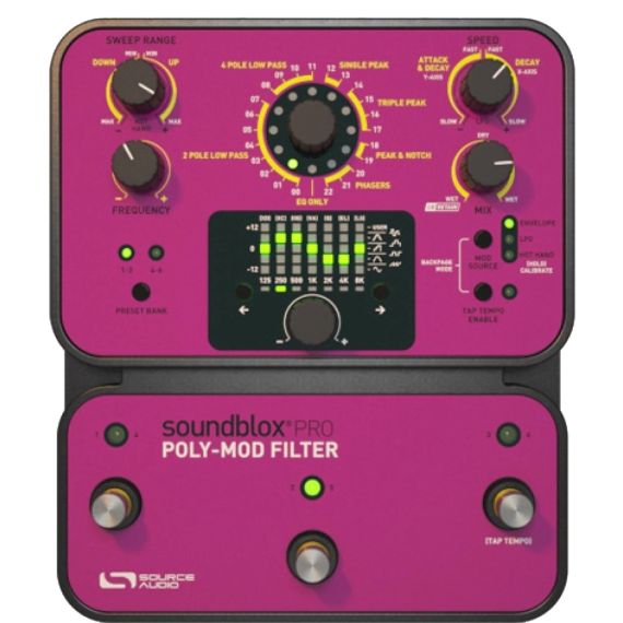 Гітарна педаль ефектів Source Audio SA144 Soundblox Pro Poly-Mod Filter